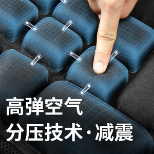 เบาะรองนั่งดูดซับแรงกระแทกแบบคู่ JFT รุ่น UHR150 สำหรับรถจักรยานยนต์ - Product Image 5