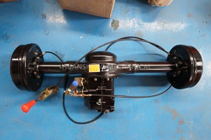 HuanSheng 새로운 세발 자전거 차동 전기 드라이브 차축 하이 퀄리티 판매를위한 전기 모터와 후면 차축 - Product Image 3