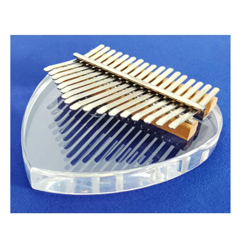 사용자 정의 아크릴 Kalimba 투명 Kalimba 아크릴 Lucite 엄지 피아노