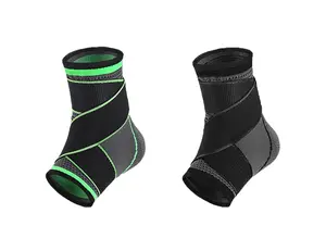 Atacado Colorido Basquete Esporte Ajustável Confortável Elastic Ankle Support Brace