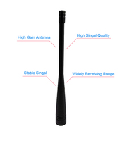 Antenne Wi-Fi double bande 2,4 GHz et 5,8 GHz en caoutchouc avec connecteur RP-SMA mâle