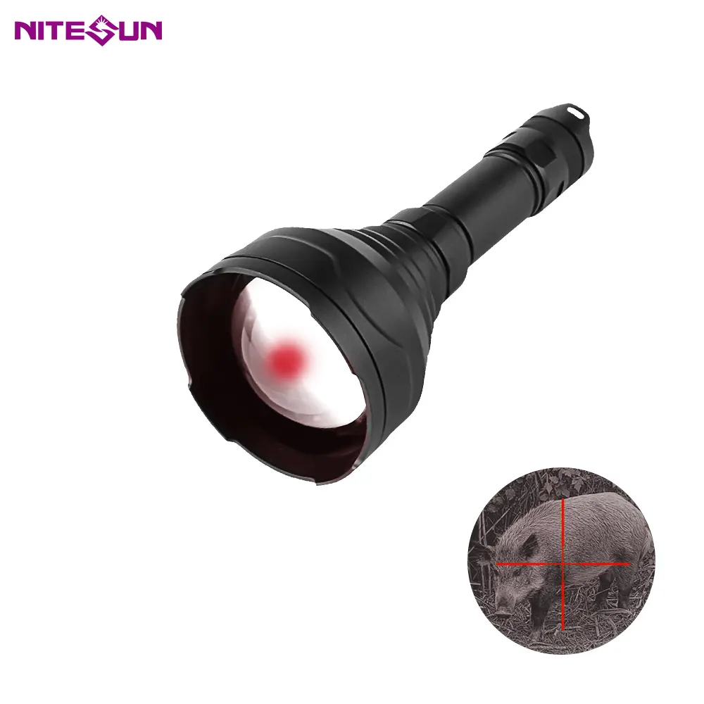 Nitesun HT12 900m zoomable Infrarot 940nm wickedspot nacht jagd 10w high power tactical taschenlampe