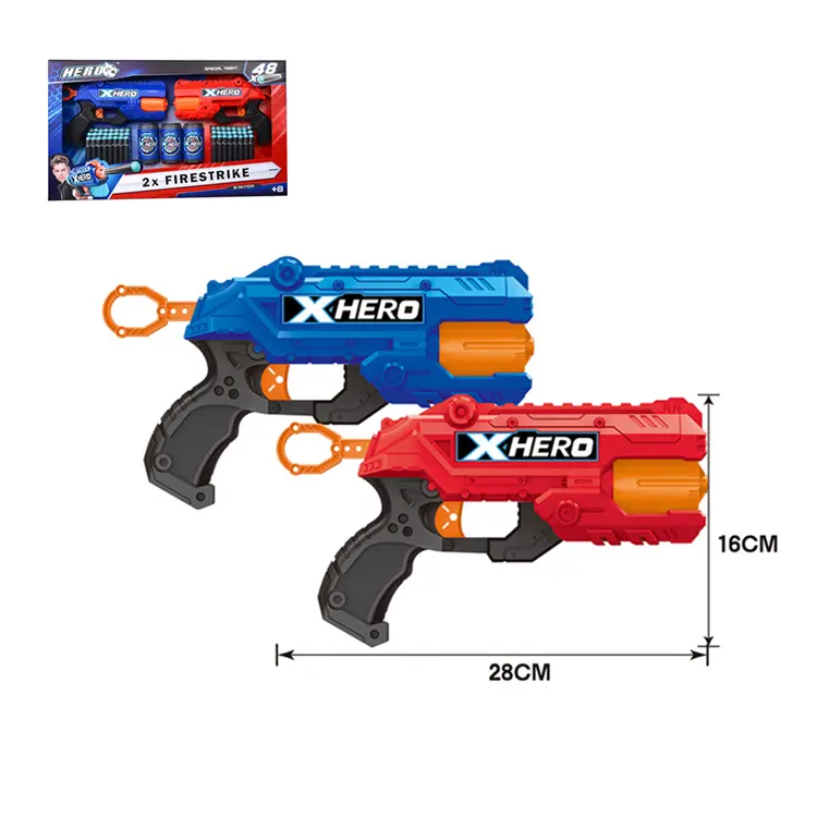 New long-range shooting soft bullet gun kids toys play game set