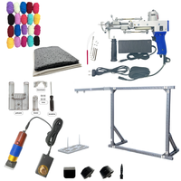 Pistola per Tufting 2 in 1 per Tappeti a Pelo Tagliato, Kit Completo