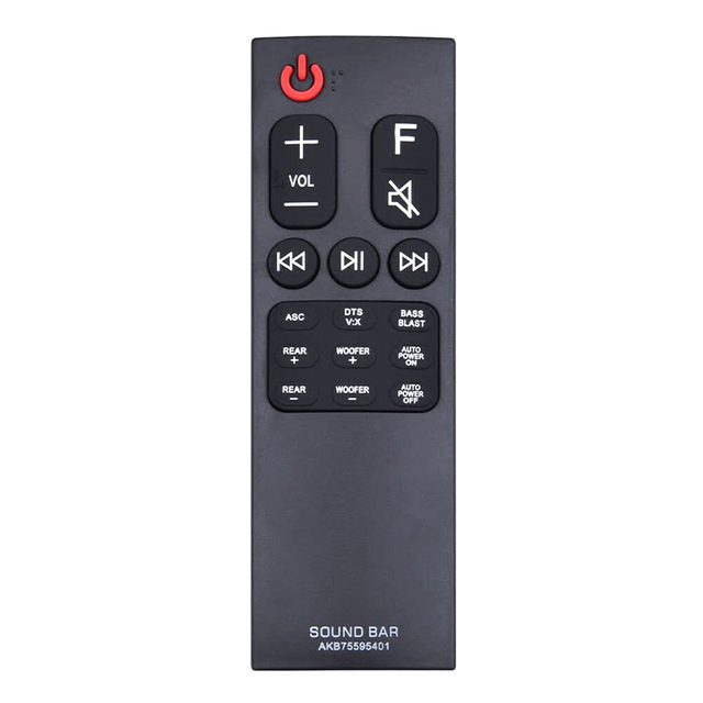 New AKB75595401 Replaced Remote Control for LG Home Audio Sound Bar SPH4B-W SPN5B-W SL4 SNC4R SPJ4-S S65S3-S SPL5B-W SPH4B-W