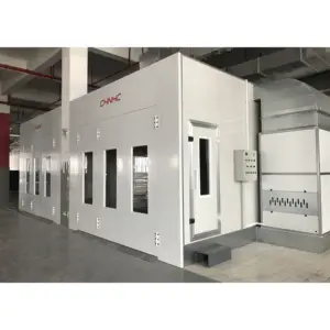 Cabina de pulverización automática personalizada, cabina de pulverización de calefacción de gas, horno, precio