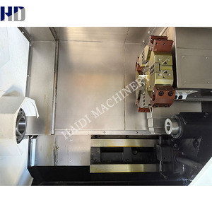 Maquina de torno CNC usada fanuc CNC Lathe 30-độ 40 độ nghiêng giường máy quay torno CNC bancada inclinada - Product Image 6