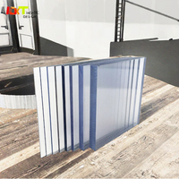 Feuille de polycarbonate solide et transparente pour la protection solaire du toit de l'abri de la voiture Full House Design Factory Direct PC Embossed Sheets