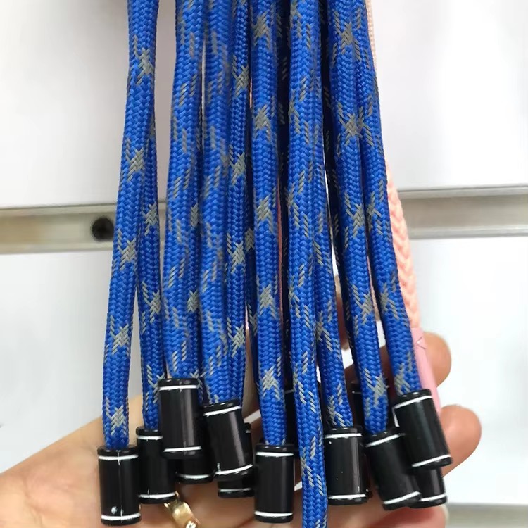 Wholesale High Quality Design Tag Fashion Custom Elastic Shoelace