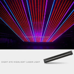 Luz de proyector de cabeza móvil de escaneo de barra de haz láser RGB de 8 ojos para DJ <span class=keywords><strong>Disco</strong></span> Stage - Product Image 1