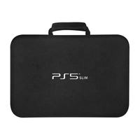 Nouveau style Sac de jeu imperméable Eva Handle pour PS5 SLIM pour Sony PS5 Slim Étui de voyage