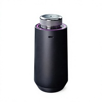 Diffuseur d'arômes de voiture en alliage d'aluminium de luxe, diffuseur d'huiles essentielles rechargeable, machine à parfum portable pour voiture/désodorisant de voiture