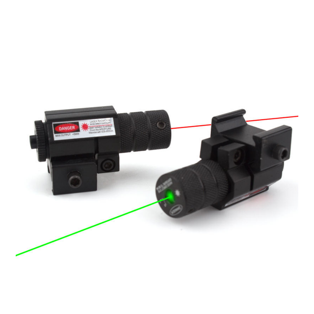 High Quality Metal Red and Green Dot Laser Sights for Outdoor Hunting Shooting Accessories with Adjustable 11mm/20mm Scope