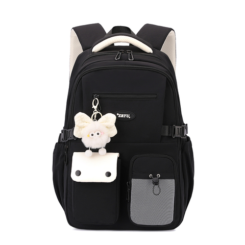 High Quality Fashionable School Bags for Girls Students Large Capacity Teenagers Backpacks Stylish High School Nylon Backpack