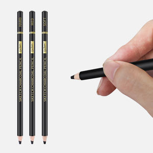 أقلام رصاص Xin Bowen 12 فحم 5 أقلام ناعمة/4 متوسطة/<span class=keywords><strong>3</strong></span> أقلام رصاص صلبة مجموعة مستلزمات فنية للرسم والرسم - Product Image 2