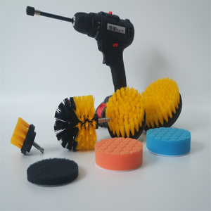 30 Piece Drill <strong>Brush</strong> Attachments Set,Scrub Pads &amp; Sponge, <strong>Power</strong> Scrubber <strong>Brush</strong> with Extend Long Attachment All Purpose - Product Image 2