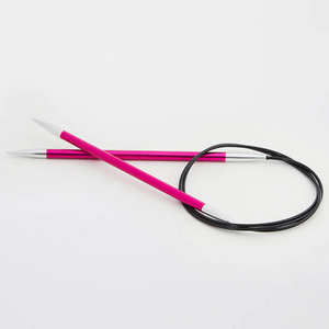 KnitPro Zing <b>Circular</b> <b>Knitting</b> <b>Needle</b> 80cm Length 5.00 Size for Needlework - Product Image 1