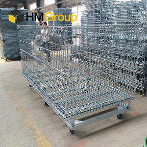 Carrito móvil industrial de acero personalizado Contenedor a granel <span class=keywords><strong>Dolly</strong></span> - Product Image 6