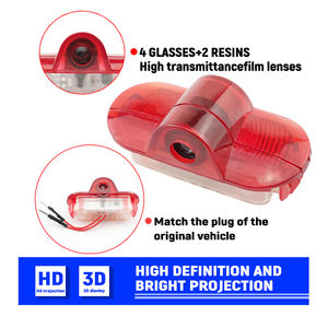 2 Piezas para VW Golf 4 Lavida Touran Caddy <span class=keywords><strong>Beatle</strong></span> Bora, Luz de Puerta de Coche con Proyector de Logotipo, Luz de Bienvenida - Product Image 3