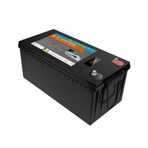 OEM 100Ah 150Ah 200Ah 400Ah sistema di accumulo di energia sistema di accumulo di energia Lifepo4 12v volt 260ah batteria solare agli ioni di litio