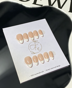 Unghie Finte Adesive 2026 di Tendenza, Gialle con Punta Francese, Riutilizzabili, Fatte a Mano, a Forma di Mandorla, con Colla, Confezione Bulk - Product Image 3