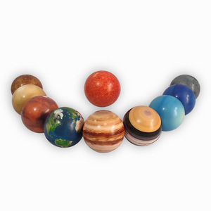 Stampa a colori spugna morbida elastica palla universo otto pianeti sistema solare luna <span class=keywords><strong>bambini</strong></span> giocattolo educativo regalo di compleanno - Product Image 6