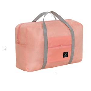 Huacai bagaj seyahat çantası su geçirmez naylon seyahat silindir çanta özel Logo katlanabilir bagaj depolama spor çantası - Product Image 5