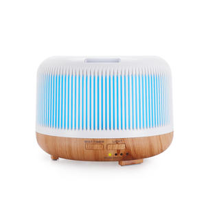 Diffuseur d'arômes minimaliste 0,5 L, humidificateur ultrasonique avec minuterie lumineuse pour la maison et la chambre - Product Image 1