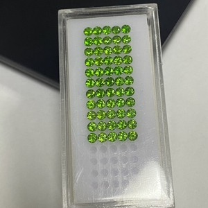 Gemme HQ <span class=keywords><strong>una</strong></span> pietra preziosa sciolta di <span class=keywords><strong>qualità</strong></span> 0.8-3mm originale 100% Diopside verde <span class=keywords><strong>naturale</strong></span> prezzo Per carato - Product Image 3