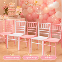 Chaise d'apprentissage empilable en plastique colorée au design populaire pour la maternelle, chaises en PP pour enfants pour banquets et fêtes