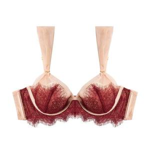 Soutien-gorge push-up ultra-fin sexy en dentelle, grande taille, pour femmes, avec bretelles fixes – Nouveauté très prisée - Product Image 2