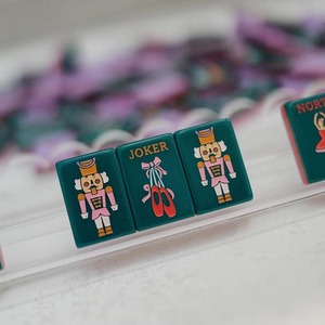 Tablevibe – Jeu <span class=keywords><strong>de</strong></span> tuiles <span class=keywords><strong>de</strong></span> mahjong personnalisées imprimées, ensemble complet <span class=keywords><strong>de</strong></span> dessins animés <span class=keywords><strong>de</strong></span> Noël, pour la vente en gros <span class=keywords><strong>de</strong></span> jeux <span class=keywords><strong>de</strong></span> société - Product Image 5