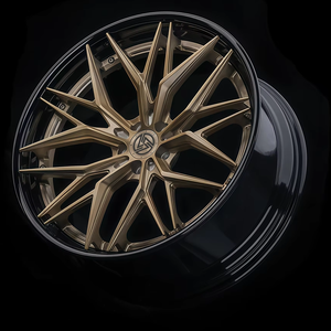 XL Venta caliente Diseño cepillado cóncavo profundo personalizado 2 piezas 5x11 2/114.3 <span class=keywords><strong>19</strong></span> - 22 pulgadas Ruedas forjadas para automóviles de pasajeros para E60 F10 E30 E46 - Product Image 2