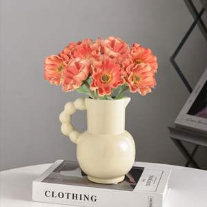 Ramos de Amapolas Artificiales de PU de 5 Tallos Atados a Mano al por Mayor, Amapolas de Maíz Artificiales para Ramos de Boda y Accesorios de Fotografía - Product Image 5