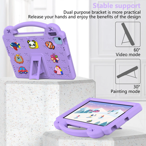 Enfants mignon 3D EVA dessin animé pliable béquille étui pour tablette pour <span class=keywords><strong>iPad</strong></span> Mini 4 5 <span class=keywords><strong>Pro</strong></span> 11 <span class=keywords><strong>pouces</strong></span> étui de protection dessin animé couverture - Product Image 2
