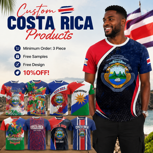 T-shirt Costa Rica per il Giorno dell'Indipendenza 2026, bestseller a basso prezzo, <span class=keywords><strong>Alajuela</strong></span>, sublimazione, girocollo, manica corta - Product Image 5