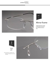Lunettes de lecture bifocales haute définition tendance, lunettes anti-lumière bleue, spécialisées pour les personnes d'âge moyen et les personnes âgées