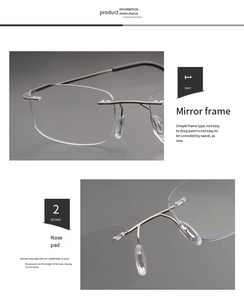 Lunettes de lecture <span class=keywords><strong>bifocales</strong></span> haute définition tendance, lunettes anti-lumière bleue, spécialisées pour les personnes d'âge moyen et les personnes âgées - Product Image 6