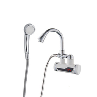 Chauffe-eau instantané sans réservoir 3000W à vente chaude, chauffage rapide, affichage numérique LED, robinet de cuisine, robinet électrique