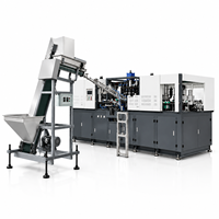 Machine de fabrication de bouteilles PET entièrement automatique de 2,5 L avec moteur, pompe et roulement, haute efficacité, haute productivité pour l'eau et l'huile alimentaire