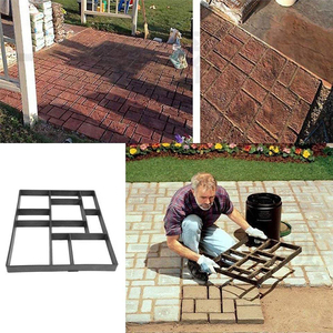 Moule manuel Futian pour pavés en ciment, briques et béton – Moule en plastique DIY pour allées, pavés de jardin et décoration extérieure - Product Image 4