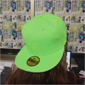 Custom Simple <b>Plain</b> 6 Panel 100% Acrylic Flat Brim Blank Snapback <b>Cap</b> - Product Image 3
