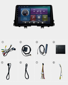 Grandnavi-Radio Multimedia Universal para coche, estéreo, 2 Din, 9 pulgadas, para KIA PICANTO Morning Ce, Android 10, tablero, 2018-2019 - Product Image 4