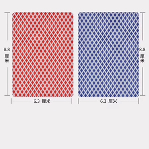 Naipes profesionales de 63x88mm <span class=keywords><strong>al</strong></span> por mayor, naipes de póquer duraderos de alta calidad personalizados para juego - Product Image 3
