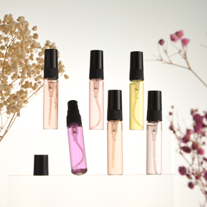 2ml 3ml 5ml 10ml pequeño perfume atomizador viales muestra botella de vidrio con bomba de pulverización de plástico Mini botella probador con pegatina - Product Image 6