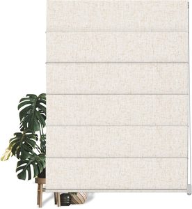 <span class=keywords><strong>Persianas</strong></span> Romanas Modernas de Alta Calidad con Control Remoto Inalámbrico Integrado, Fáciles de Instalar, de Tela de Lino, Opacas, para el Hogar - Product Image 1