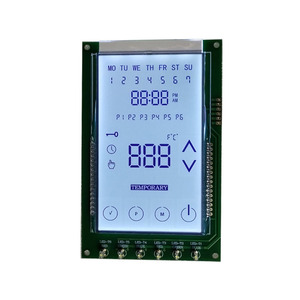 맞춤형 2/3/4/6/7/14/16자리 LCD 화면 패널 단색 TN HTN STN FSTN VA 온도계 온도 조절기 LCD 세그먼트 디스플레이 - Product Image 6