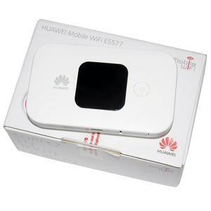 Routeur WiFi double bande 4G LTE CAT4 150 Mbps pour E5577 E5577-321 avec emplacement pour carte SIM, batterie 3000 mAh et 2 antennes externes pour usage SOHO - Product Image 1