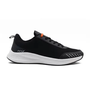 Hot Sales Man Black Popular Sneakers Factory Customization Oem Fashion Comfortable Mens Shoes