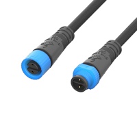 M15 LED-Außen beleuchtungs kabel buchse IP68 Wasserdichter Kupferst ecker mit 10A-Verlängerungskabelanschlüssen für Außen leuchten